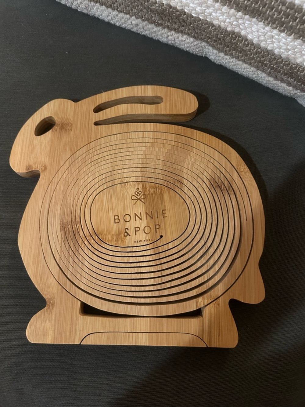Bunny Tray and Fruit Basket